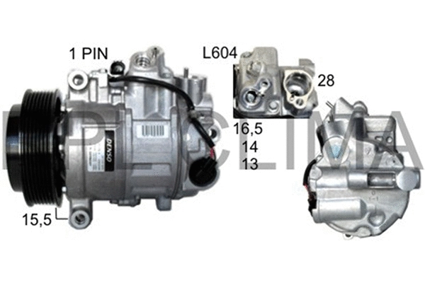 Compressor, air conditioning (APCOMB0018)