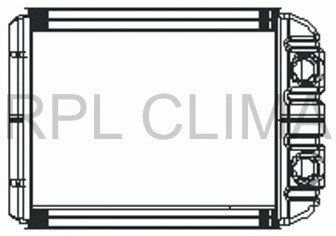 Heat Exchanger, interior heating (APCHAU1012)