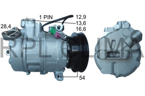 Compressor, air conditioning (APCOAU5011)