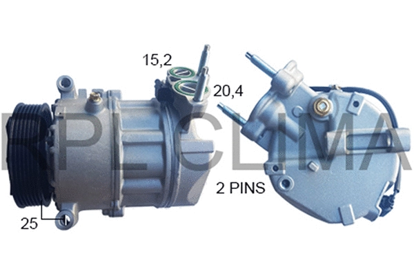 Compressor, air conditioning (APCOJG5018)