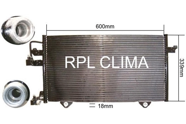Condenser, air conditioning (APCDAU0006)
