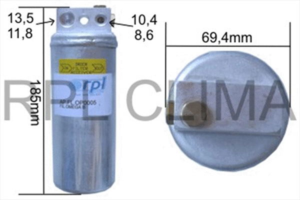 Dryer, air conditioning (APFLOP0005)