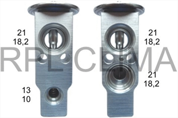 Injector Nozzle, expansion valve (APVXJD0004)