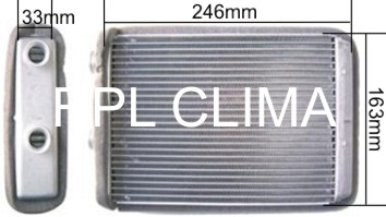 Heat Exchanger, interior heating (APCHFT1013)