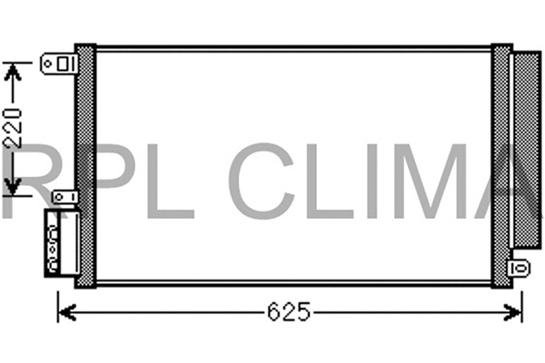 Condenser, air conditioning (APCDAR0024)