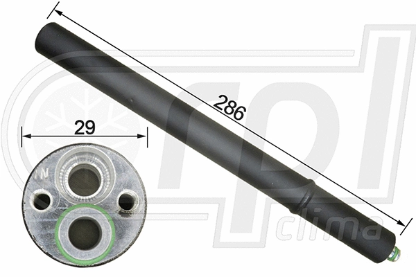 Dryer, air conditioning (APFLAU0020)