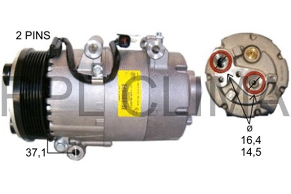 Compressor, air conditioning (APCOFD0043)