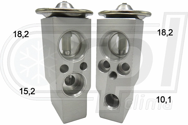 Injector Nozzle, expansion valve (APVXHO0003)