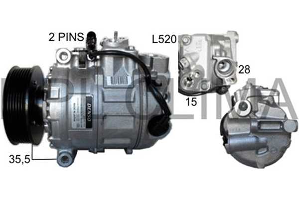 Compressor, air conditioning (APCOVW5029)