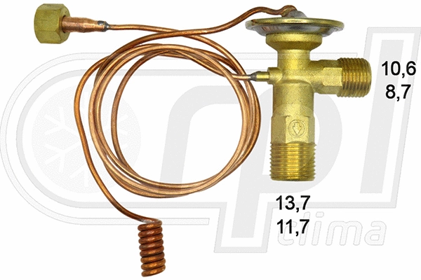 Injector Nozzle, expansion valve (APVXUL0003)