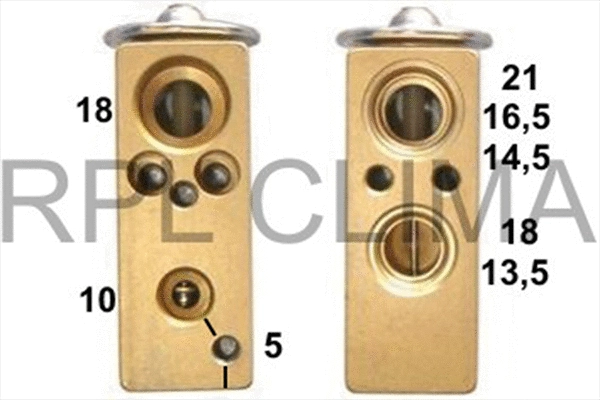 Injector Nozzle, expansion valve (APVXFT0008)