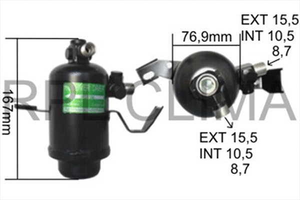 Dryer, air conditioning (APFLMB0003)