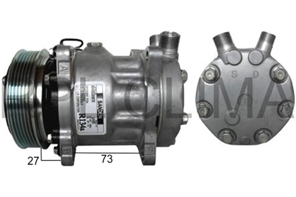 Compressor, air conditioning (APCOSD0715)