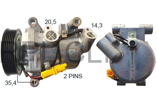 Compressor, air conditioning (APCOCI5056)