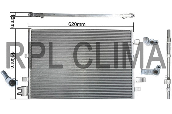 Condenser, air conditioning (APCDFD5035)