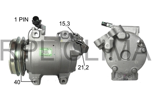 Compressor, air conditioning (APCOMI0035)