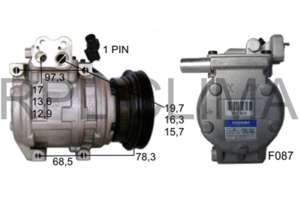 Compressor, air conditioning (APCOHY5013)