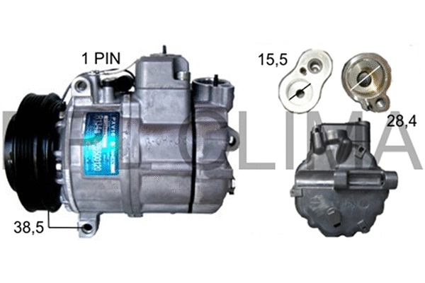 Compressor, air conditioning (APCOLR0016)