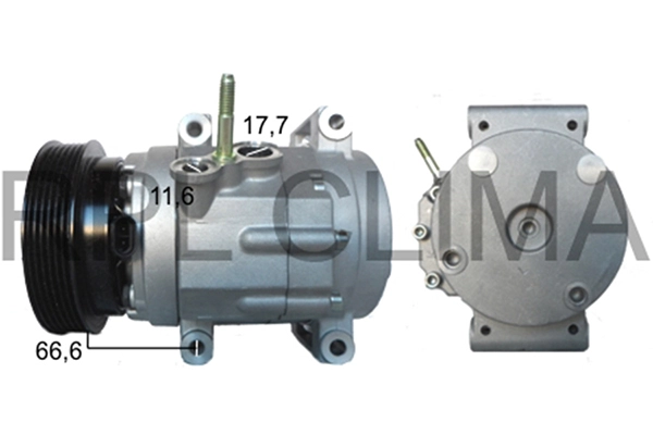 Compressor, air conditioning (APCODW5018)