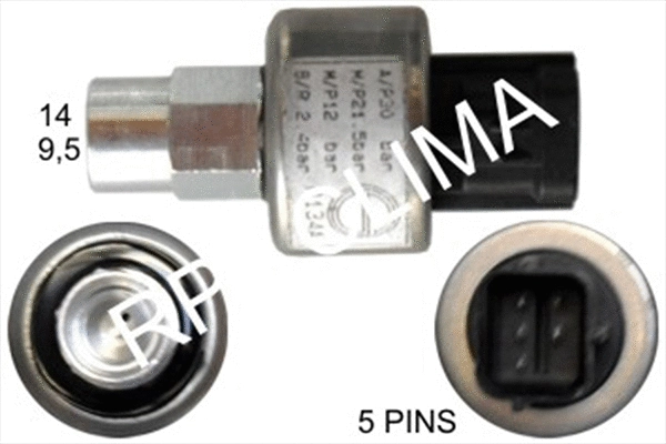 Pressure Switch, air conditioning (APPRJG0001)