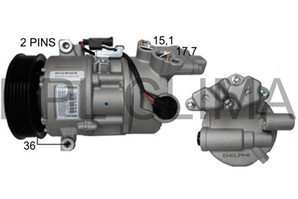 Compressor, air conditioning (APCOBW2045)