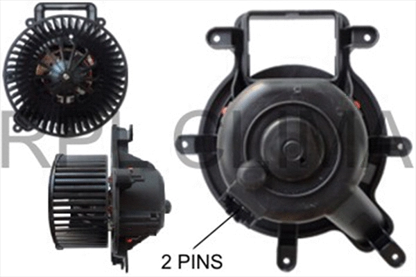 Electric Motor, interior blower (APVTCI0042)