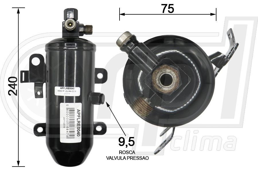 Dryer, air conditioning (APFLRE0040)