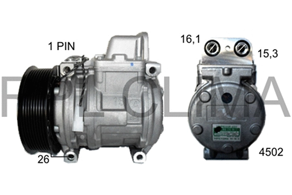 Compressor, air conditioning (APCOCL0009)