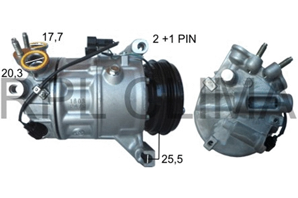 Compressor, air conditioning (APCOVO0038)