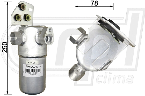 Dryer, air conditioning (APFLAU0019)