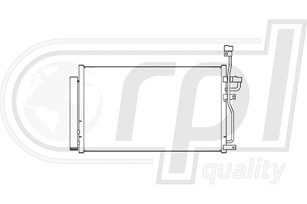 Condenser, air conditioning (APCDOP5060)