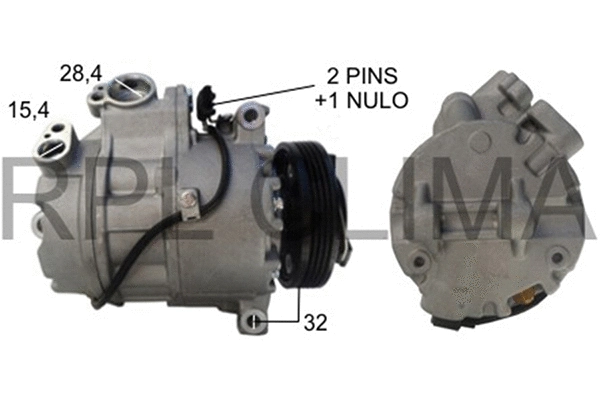 Compressor, air conditioning (APCOBW5069)