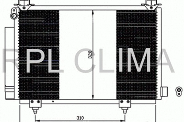 Condenser, air conditioning (APCDTO0067)