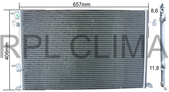 Condenser, air conditioning (APCDSB5008)