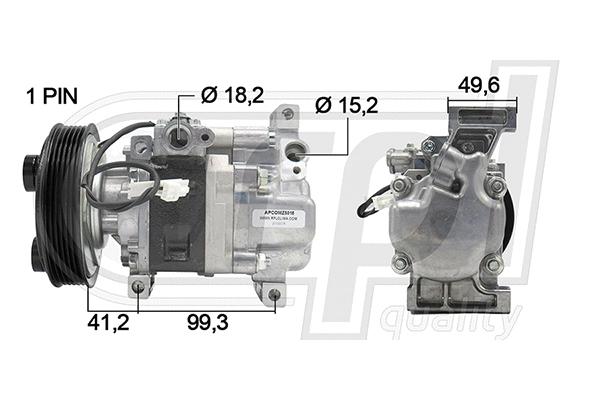 Compressor, air conditioning (APCOMZ5016)