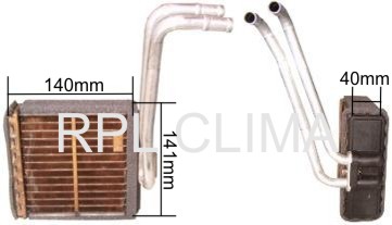 Heat Exchanger, interior heating (APCHSU1001)