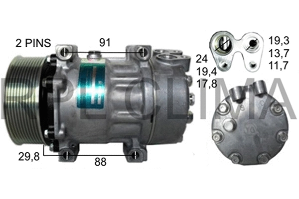 Compressor, air conditioning (APCOSC0006)