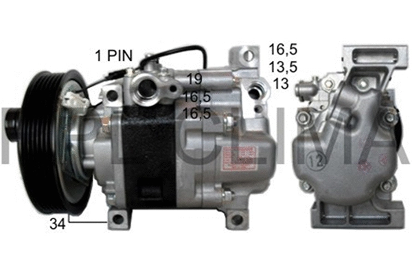 Compressor, air conditioning (APCOMZ0018)