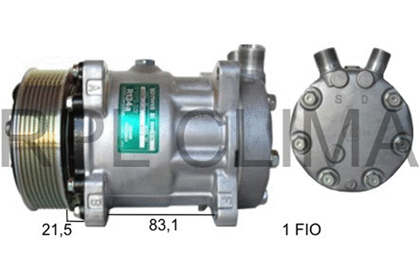 Compressor, air conditioning (APCOSD0719)