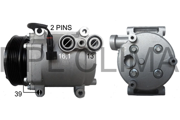 Compressor, air conditioning (APCOFD0057)
