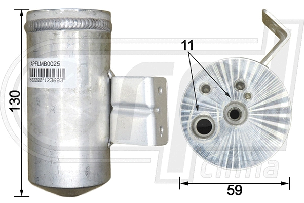 Dryer, air conditioning (APFLMB0025)