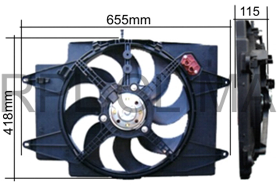 Fan, engine cooling (APELAR0008)