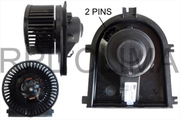 Electric Motor, interior blower (APVTAU0004)