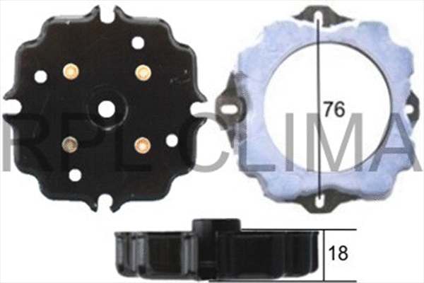 Coil, magnetic-clutch compressor (APPEND0007)