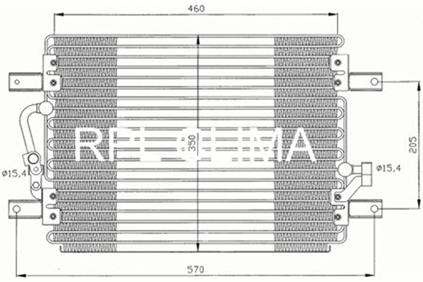 Condenser, air conditioning (APCDFT0015)