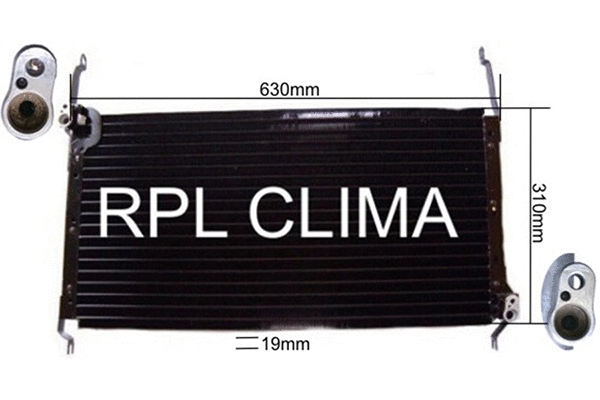 Condenser, air conditioning (APCDFT0012)