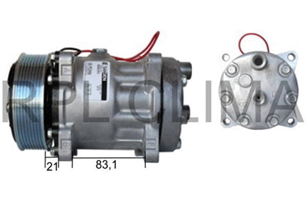 Compressor, air conditioning (APCOSD0736)