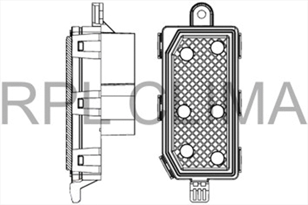 Control Unit, air conditioning (APRSFD5004)