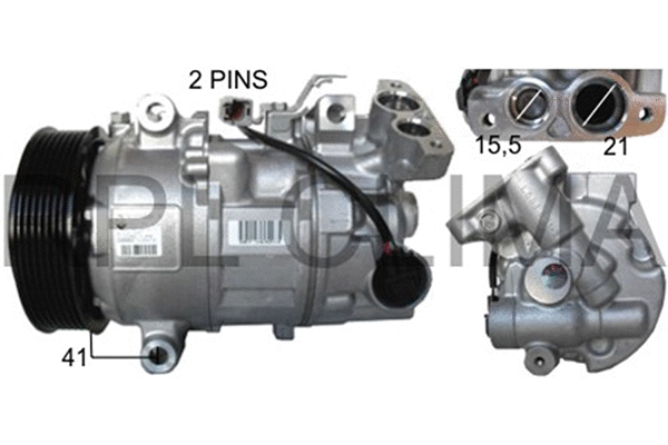 Compressor, air conditioning (APCORE0080)