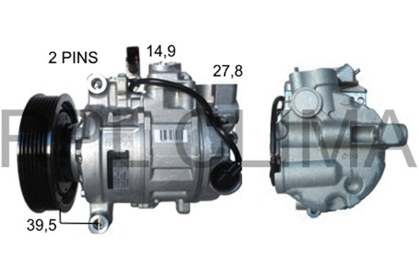 Compressor, air conditioning (APCOAU0046)